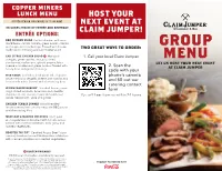 Group Menu Group Menu Group Menu
