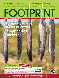 Hung out to Dry: the Case of the Disappearing Mackerel