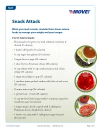 Snack Attack