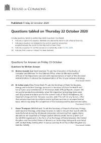 View Questions Tabled on PDF File 0.16 MB