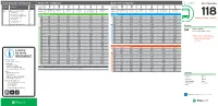 Bus Timetable 118 20201220.Pdf