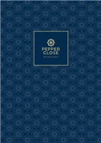 Pepper Close Brochure.Pdf