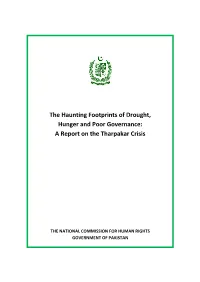 The Haunting Footprints of Drought, Hunger and Poor Governance: a Report on the Tharpakar Crisis