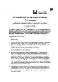 2006/0333/03: Lafarge Aggregates Ltd