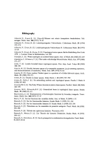 Bibliography