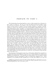Dispatches from the Front: the Prefaces to The