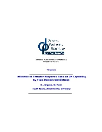 DYNAMIC POSITIONING CONFERENCE October 10-11, 2017