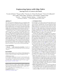 Engineering Egress with Edge Fabric Steering Oceans of Content to the World
