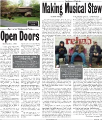 Feature • Rehab------Making Musical Stew by Evan Gillespie Shout Along with at Last Call