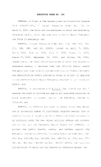 Executive Order No. 192