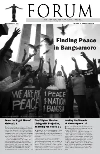 Finding Peace in Bangsamoro