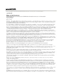 Blogs Can Top the Presses Talking Points Memo Drove the U.S