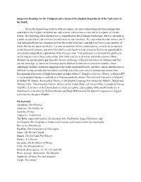 English Reading List