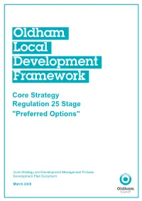 Oldham Local Development Framework