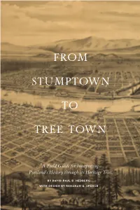 From Stumptown to Tree Town