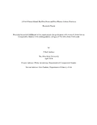 Red Fox Press and Post-Fluxus Artistic Practices Research Thesis