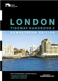 TIDEWAY HANDBOOK Downstream.Doc August 2006 JB 2A