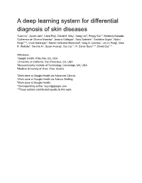 A Deep Learning System for Differential Diagnosis of Skin Diseases