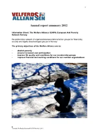 Annual Report Summary 2012