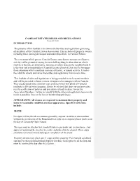 Camelot Estates Rules and Regulations Introduction