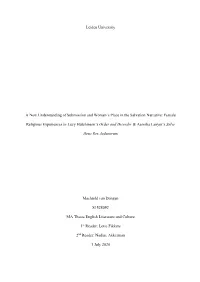 Master Thesis