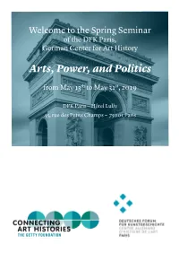Program of the Spring Seminar Every Detail, Day by Day