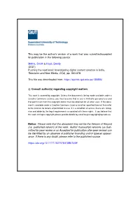 Pushing the Next Level: Investigating Digital Content Creation in India