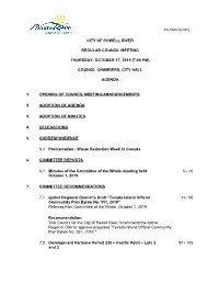 Regular Council Meeting
