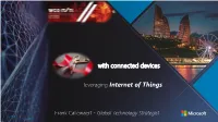 With Connected Devices Leveraging Internet of Things