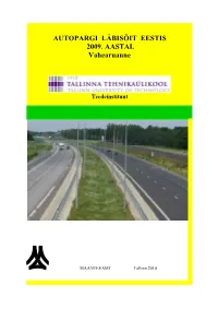 Leping 2009 Läbisõit VAHE 1...3