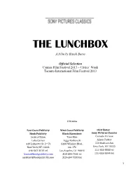 THE LUNCHBOX a Film by Ritesh Batra