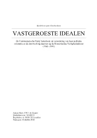Vastgeroeste Idealen