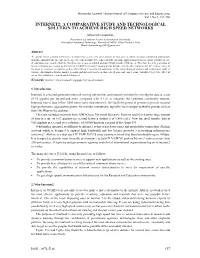 Internet2: a Comparative Study and Technological Solution to Achieve High Speed Networks