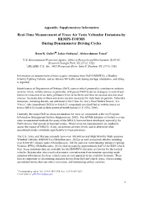 Real-Time Measurement of Trace Air Toxic Vehicular Emissions by REMPI-TOFMS During Dynamometer Driving Cycles
