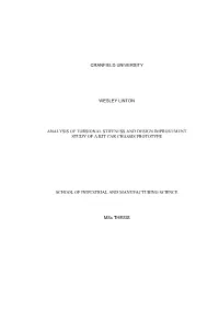 Cranfield University Wesley Linton Analysis Of