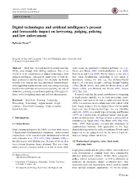 Digital Technologies and Artificial Intelligence's Present And