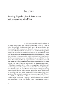 Reading Together, Book References, and Interacting with Print