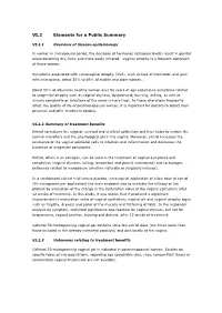 VI.2 Elements for a Public Summary