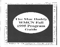 1995 Fall Program Guide