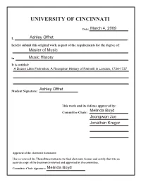 Viewed the Thesis/Dissertation in Its Final Electronic Format and Certify That It Is an Accurate Copy of the Document Reviewed and Approved by the Committee