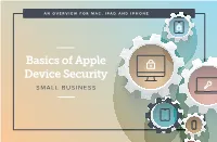 Basics of Apple Device Security