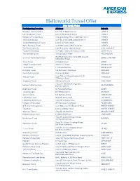 Helloworld Travel Offer