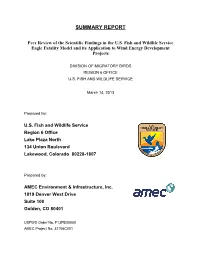 Peer Review of the Scientific Findings in the U.S