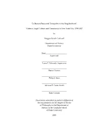 Duke University Dissertation Template