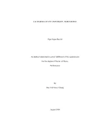 Program Notes.Docx