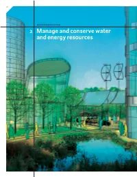 2 Manage and Conserve Water and Energy Resources