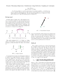 Protein Vibrational Spectrum Calculations Using Dielectric Coupling in Carbonyls