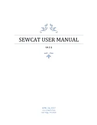 Sewart User Manual