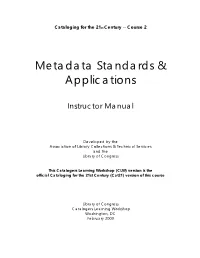 MSA Instructor Manual