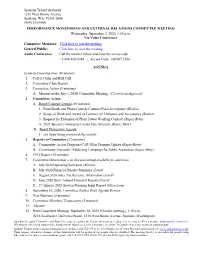 Packet Draft Agenda Review 9
